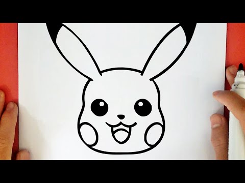 COMMENT DESSINER PIKACHU