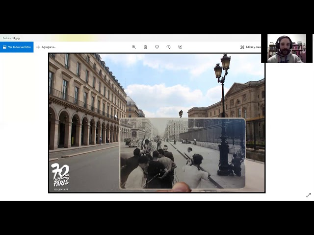Vídeo relacionado con Arde París
