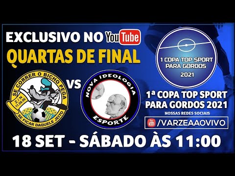 Daquele Jeito x Nova Ideologia - Quartas de Final - 1ª Copa Top Sport Para Gordos 2021