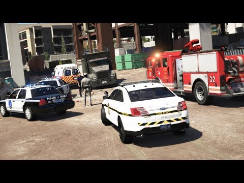 LSPDFR - Day 970 - Major Highway Accident