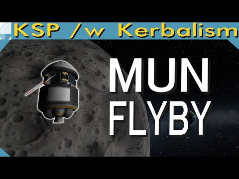 Mun Flyby | Stream pt. 3/3 (KSP 1.11)