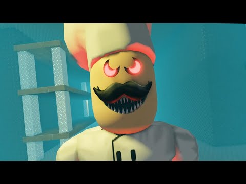 Escape the pizzeria SCARY OBBY All JUMPSCARES & FULL WALKTHROUGH