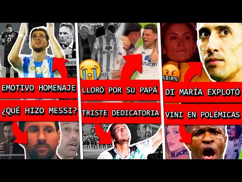 This is how Argentina paid tribute to Russo. What did Messi do? + His son's emotional goal + Di M...