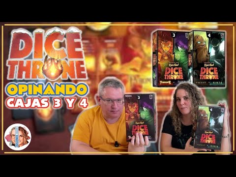 Opinando DICE THRONE Cajas 3 y 4 (season 1)