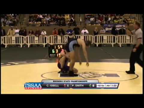 152 lbs Match from the TSSAA Division 1 Wrestling Championship Finals