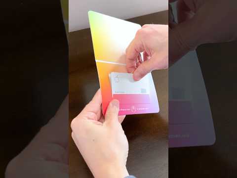 Apple Card Unboxing ASMR  💳 #asmr #apple #unboxing