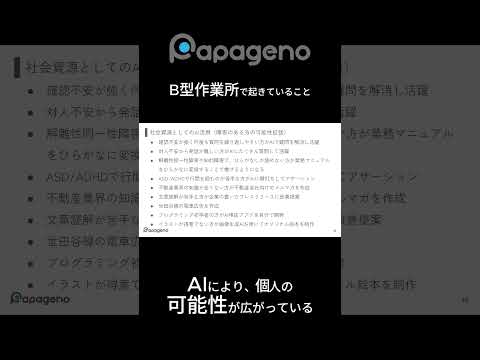 福祉計画学科 生成AIで障害のある方の可能性が広がる #shorts