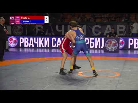 63 KG FINALE Dedić Lazar SOSO / Tibilov Georgi PRZR - Prvenstvo Srbije za seniore 2023 Novi Sad