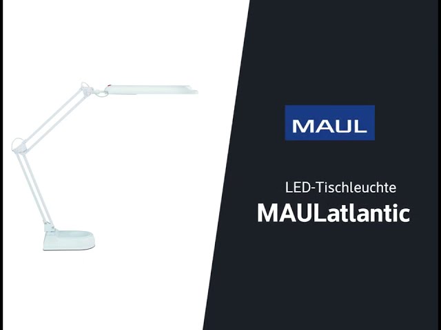 Video teaser for MAULatlantic Tischleuchte - weiß
