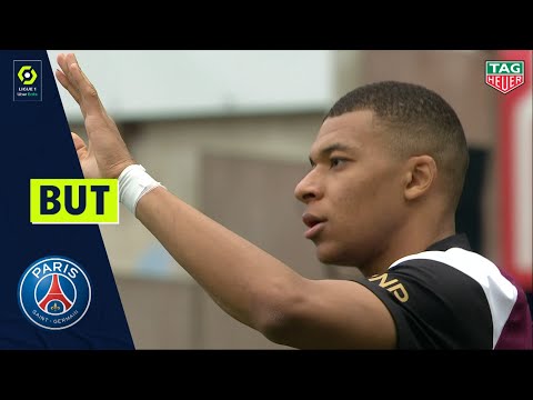 But Kylian MBAPPE (16' - PARIS SAINT-GERMAIN) RC STRASBOURG ALSACE - PARIS SAINT-GERMAIN (1-4) 20/21