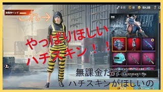 はちスキンがほしい！