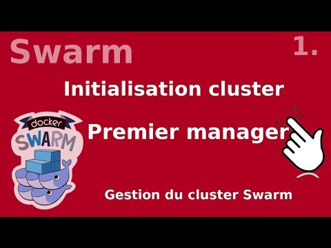 DOCKER SWARM 1 INITIALISATION DU CLUSTER