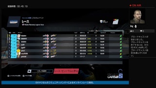 プロジェクトカーズ2　実況席：タカヤ君ポルシェワンメイクレース：ラグナセカ