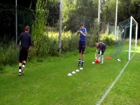 keepertraining kleit (Belgium) 2de Provinciale door Freddy Swimberghe goalkeeper training