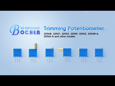 3296 Trimmer Potentiometer | Precision Multi-Turn Adjustable Resistor for Circuit Calibration