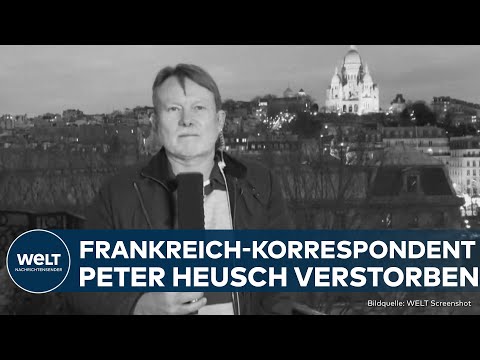 PARIS: Schock und Trauer - Peter Heusch, Stimme Frankreichs, unerwartet mit 64 Jahren verstorben