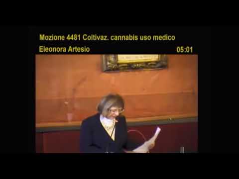 Eleonora Artesio su coltivazione cannabis per uso medico   9 maggio 2019