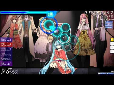 OSU! sgeg playing HitoshizukuP x Yama, Crazy night (Crazy)