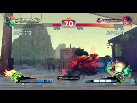 86 SSF4 AE Blanka Vs. Evil Ryu