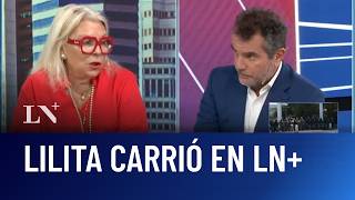 Paulino Rodrigues mano a mano con Lilita Carrió