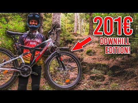 THE 201€ CHEAP BUILDING MATERIALS MARKET MTB - The Downhill Test