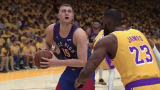 Los Angeles Lakers vs Denver Nuggets | NBA Playoffs 2024 Game 3 Full Game Highlights (NBA 2K24 Sim)