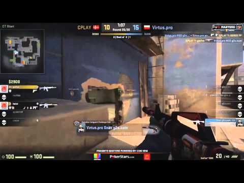 Snax 1vs2 MatchPoint CPlay vs VirtusPro [FragbiteMastersS4]