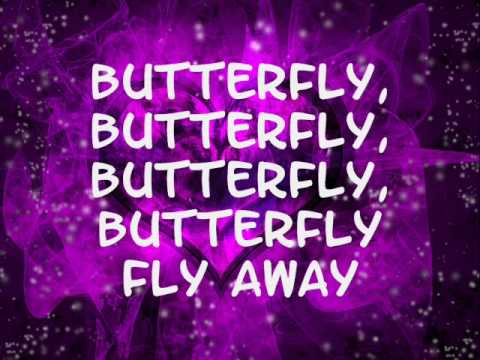 Miley Cyrus- Butterfly fly away (lyrics)