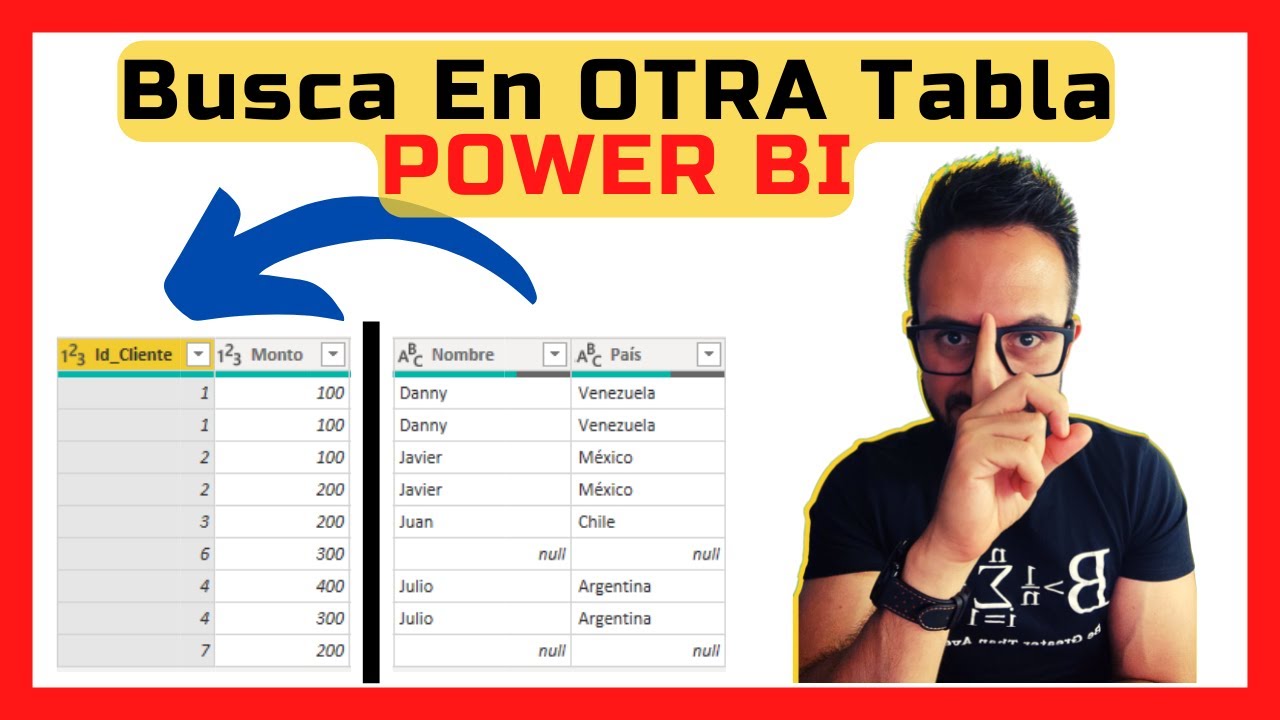 👉 Como unir o cruzar dos tablas en POWER BI usando Power Query combinar consultas externa izquierda