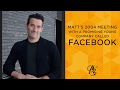 Matt S 2004 Meeting With A Promising Company Called Facebook