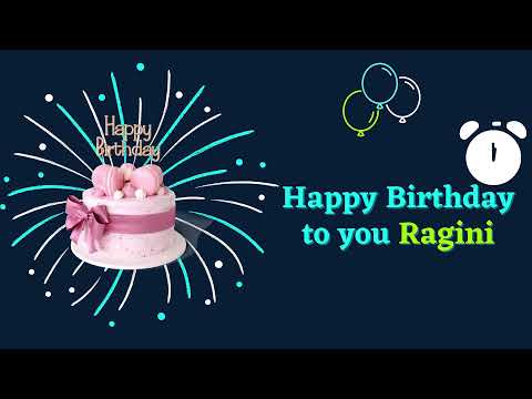 happy birthday Ragini song - Ragini Birthday Video song - Happy birthday to you Ragini