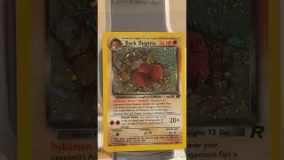 Spectacular Team Rocket card from 2000 - #pokemon Holo
