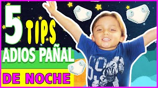 Tips para dejar el pañal en la noche