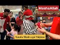 Natalia Bhabi a gai Pakistan || Mohsin Ki khushi Mashallah || Airport gay Hum Bhabi ko leny