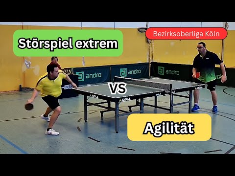 🏓Playing catch-up vs. long pimples🏓 H-W. Müller (TTR 1604) vs. F. Radke (TTR 1603) Elsdorf - Glesch