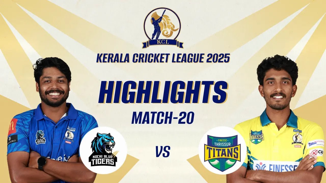 Kochi Blue Tigers VS Thrissur Titans