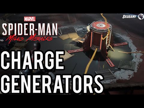 How To Charge The Generators | Spider-Man Miles Morales | Gameplay Walkthrough 4K ( No Commentary )