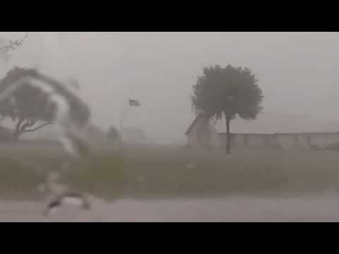 Storm with high winds.