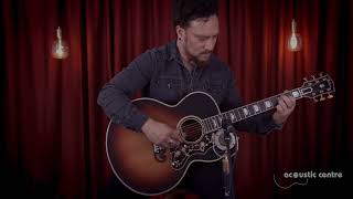 Video thumbnail for Gibson Custom Shop Pre-War SJ-200 Rosewood Acoustic Guitar by Acoustic Centre