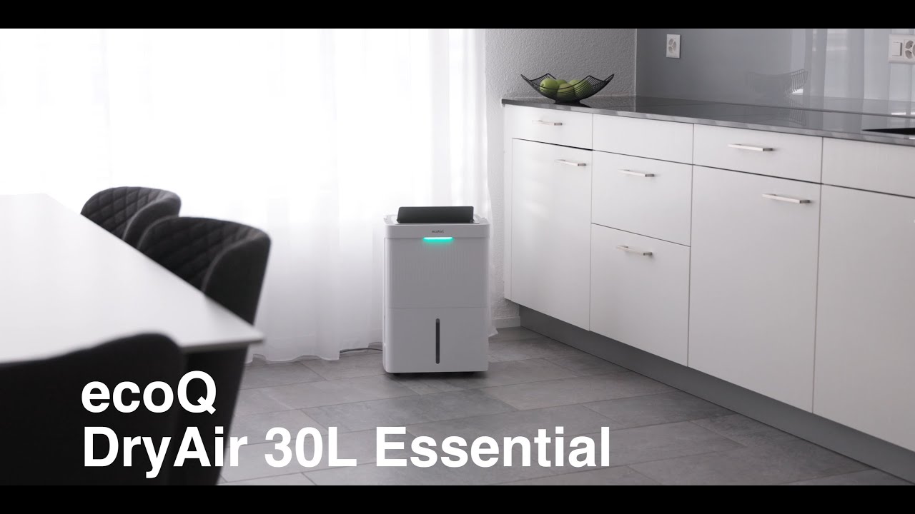 Ecofort Déshumidificateur ecoQ DryAir 30 l Essential