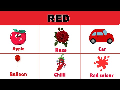 Learn Colors for Kids with Fun Rhymes and Songs Red Blue Green Yellow