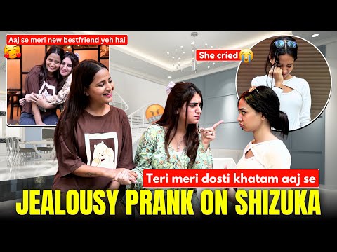 Jealousy prank on shizuka😝 But end me sab kuch kharab hogya😞 #youtube #youtubevideos #youtubeindia