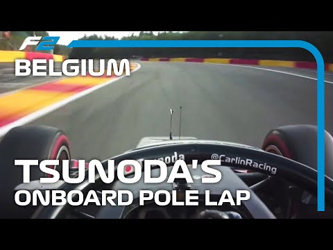 F2で大活躍中の角田裕樹がスパ・フランコルシャンを走る貴重なオンボード映像