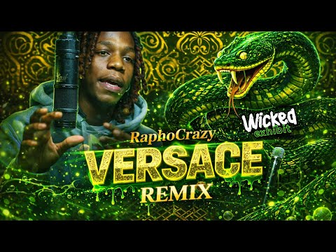 RaphoCrazy - Versace ( G herbo remix ) | Wicked Exhibit Live Performance 🎙