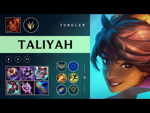 Taliyah Jungle vs Sylas - EUW Challenger Patch 25.24