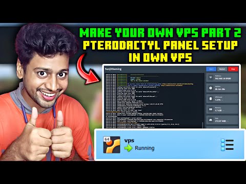 Make Your Own VPS Part 2 | How To Install Pterodactyl Panel on VPS | Pterodactyl Panel Tutorial
