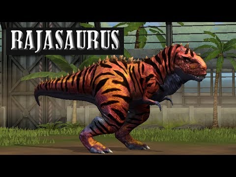 RAJASAURUS MAX LEVEL 40 - Jurassic World The Game
