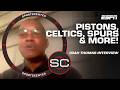 Isiah Thomas Reveals Pistons BIGGEST Threat Talks Spurs Championship Hopes SportsCenter