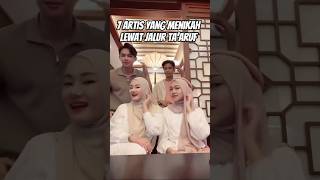Download lagu OGAH PACARAN_7 ARTIS YANG MENIKAH LEWAT JALUR TA'ARUF #shorts #entertainment #menikah #viral mp3