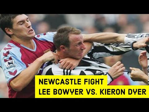 Lee Bowyer vs. Kieron Dyer l The Famous Newcastle Fight
